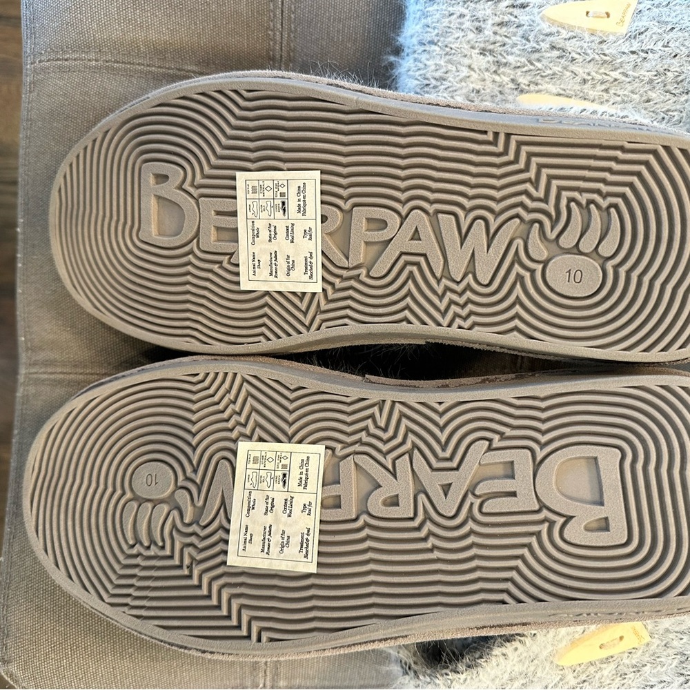 Brand new with tags Bearpaw gray knit boots size 10 - Picture 9 of 11